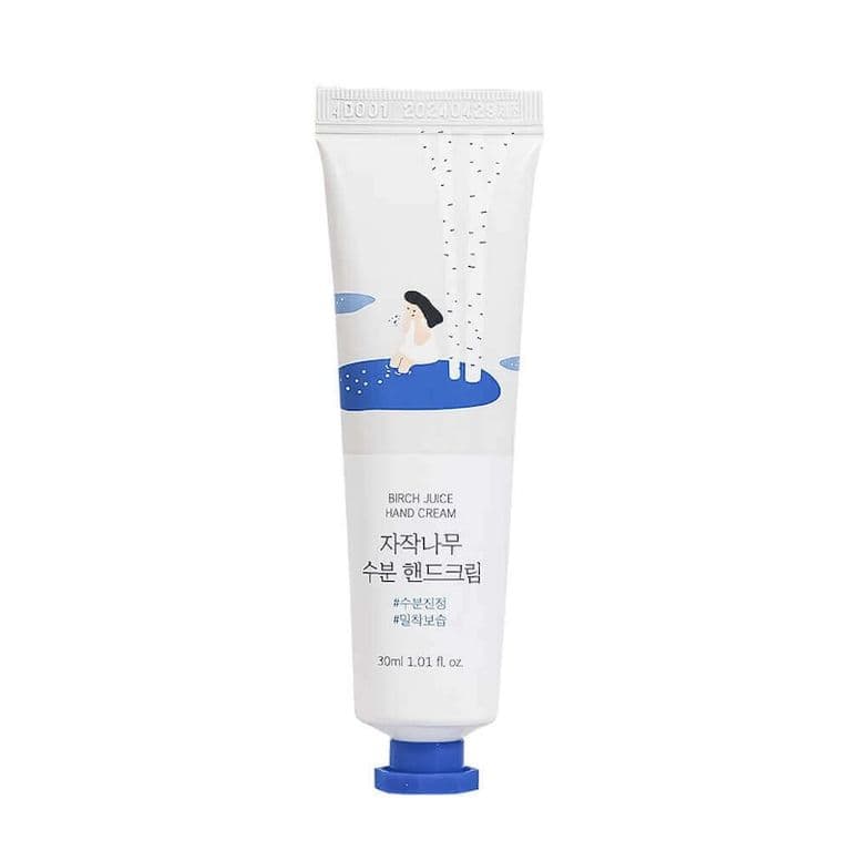 Увлажняющий крем для рук с берёзовым соком Round Lab Birch Juice Hand Cream, 30 мл
