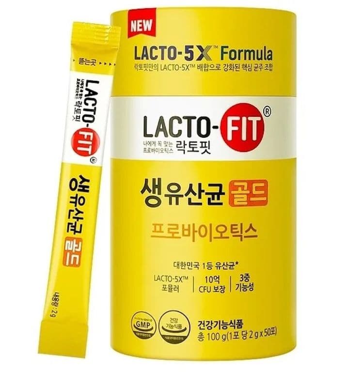Корейские пробиотики LACTO-FIT(50 стиков)