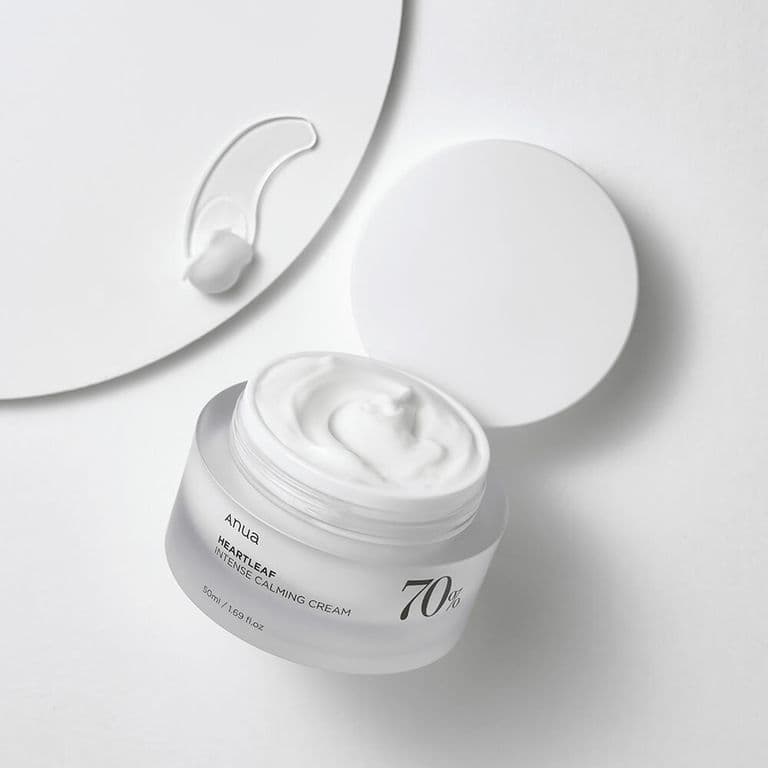 Anua Барьерный крем на основе хауттюйнии - Heartleaf 70% Intense Calming Cream 50 мл