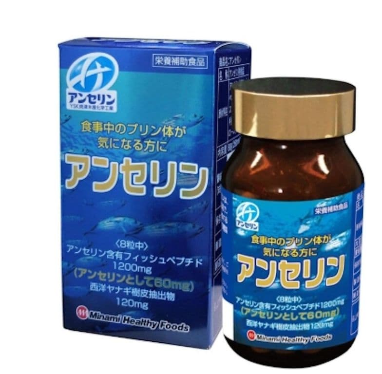 Minami Healthy Foods Anserine Ансерин, для нормализации пуринового обмена 240 шт на 30 дн