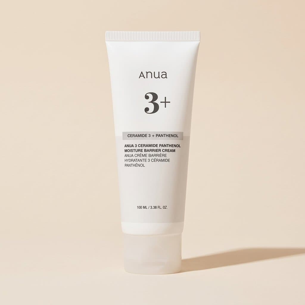 Барьерный крем с пантенолом и керамидами Anua 3 Ceramide Panthenol Moisture Barrier Cream  100 мл | Уход за лицом — купить в CosmetikaLux