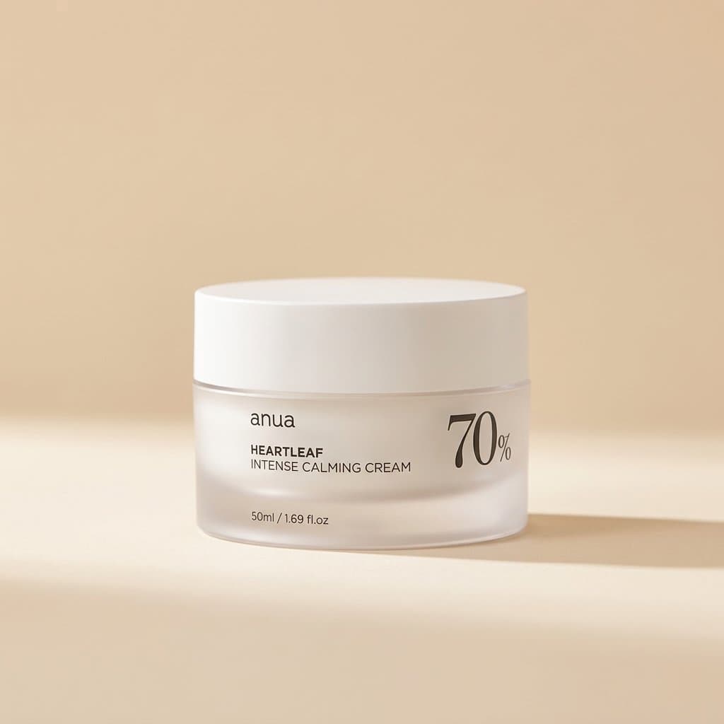 Anua Барьерный крем на основе хауттюйнии - Heartleaf 70% Intense Calming Cream 50 мл