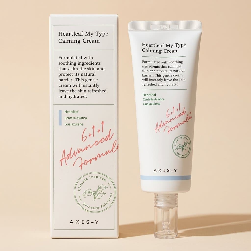 УСПОКАИВАЮЩИЙ ГЕЛЬ-КРЕМ AXIS-Y HEARTLEAF MY TYPE CALMING CREAM