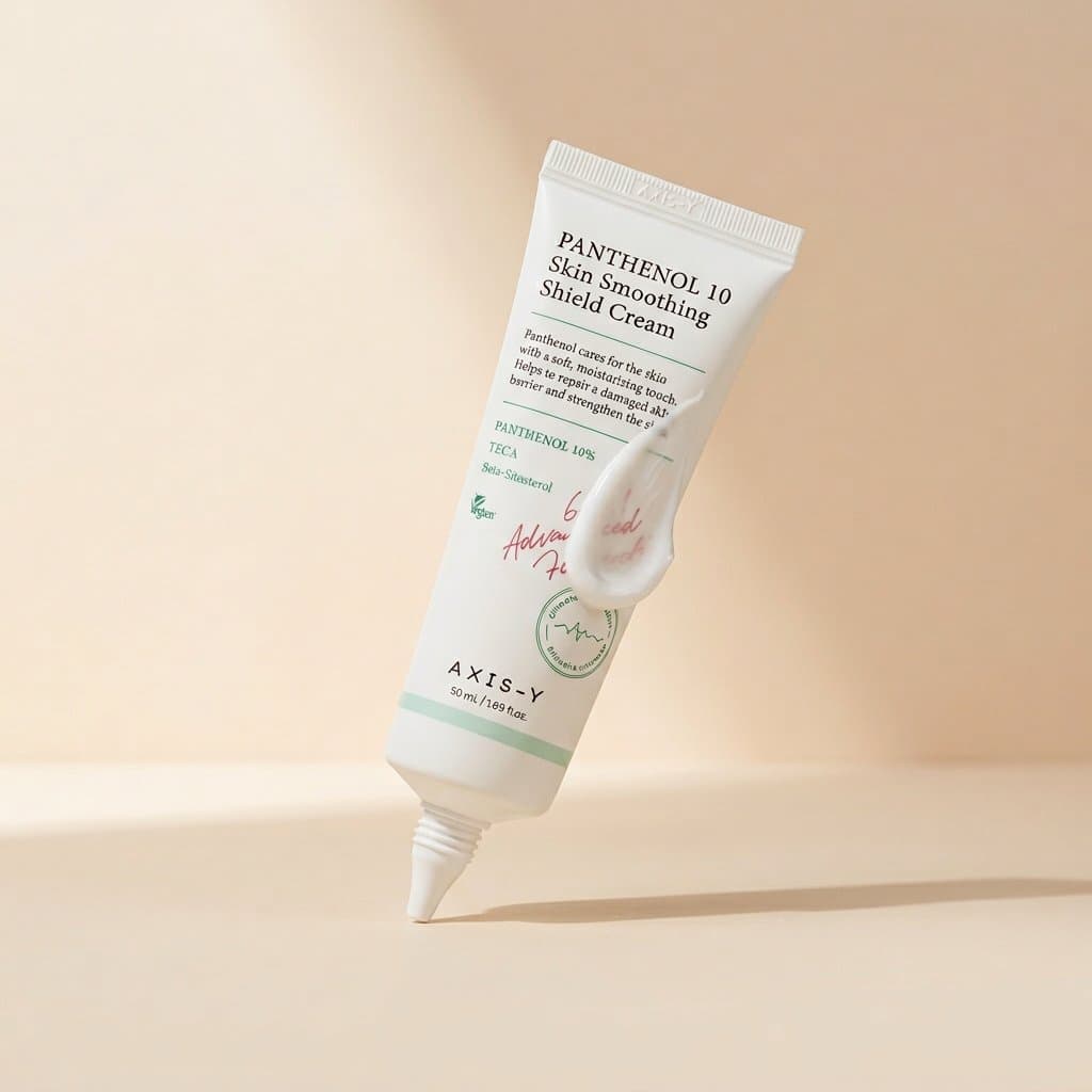 Разглаживающий защитный крем для кожи с пантенолом 50мл Axis-Y Panthenol 10 Skin Smoothing Shield Cream