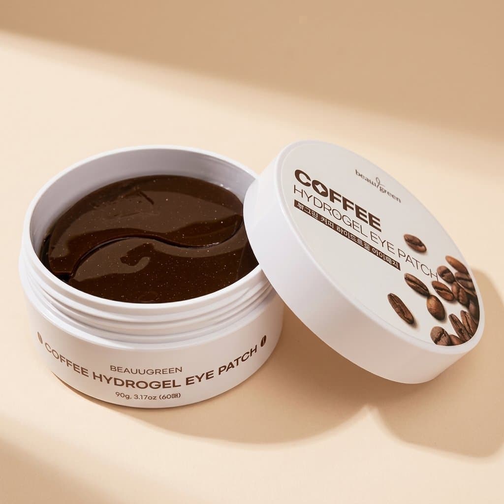 Тонизирующие гидрогелевые патчи с кофеином BeauGreen Coffee Hydrogel Eye Patch Объем: 30 пар
