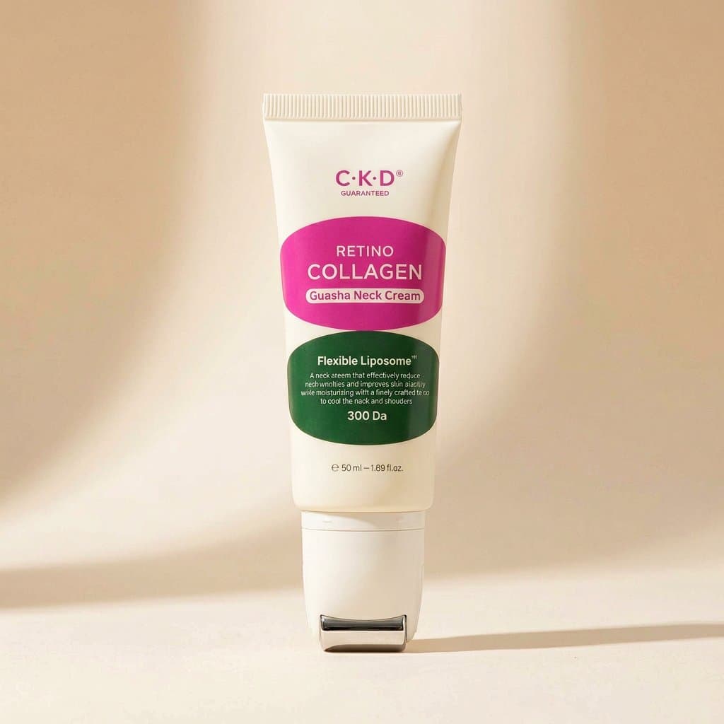Омолаживающий роликовый крем для шеи CKD Retino Collagen Small Molecule 300 Guasha Neck Cream  50 мл