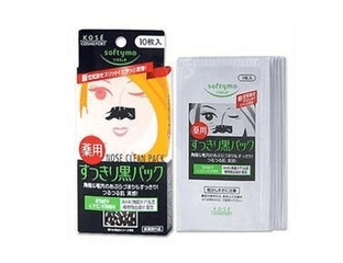 Полоски для удаления черных точек Kose Softymo (набор из 10)