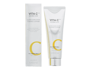 Очищающая пенка для лица с витамином С MISSHA VITA C PLUS CLEAR COMPLEXION FOAMING CLEANSER (120 мл)