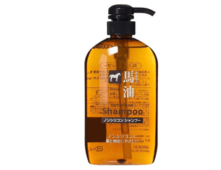 KUMANO YUSHI Horse Oil шапунь для восстановления ломких волос, 600 мл