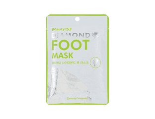 Beauugreen Увлажняющая маска-носочки для ног Beauty153 Diamond Foot Mask  1 пара