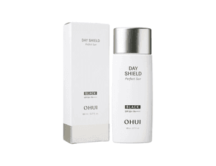 OHUI Day Shield Perfect Sun Black - солнцезащитный крем 80мл