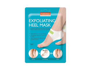 Отшелушивающая маска-пилинг для пяток Purederm (1шт)