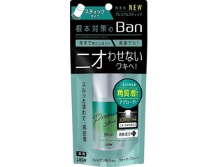 LION Ban Sweat Block Premium Stick дезодорант-антиперспирант ионный блокирующий потоотделение (без запаха)