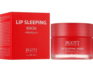 Jigott Lip Sleeping Mask Propolis Ночная маска для губ с прополисом