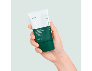 Успокаивающий солнцезащитный крем с хауттюйнией Anua Heartleaf Silky Moisture Sun Cream SPF50+PA++++