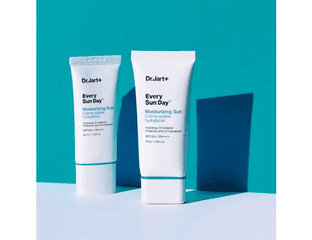 Солнцезащитный крем Dr. Jart+ Every Sun Day Moisturizing Sun SPF50+ PA ++++, (30 мл +30мл)