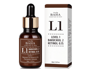 Мягкая антивозрастная сыворотка с бакучиолом и ретинолом Cos De Baha L1 Bakuchiol & Retinol Serum