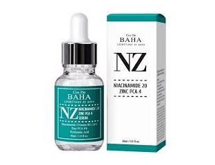 Укрепляющая сыворотка для сужения пор Cos De BAHA Niacinamide 20% Zinc 4% Pore Reducer