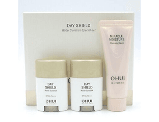 OHUI Солнцезащитный крем в стике в наборе DAY SHIELD Water Sunstick Special Set