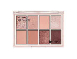Палетка теней для век нежно-розовая Heimish Dailism Eye Palette Nudie Rose 14гр