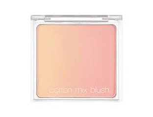 MISSHA  Cotton Mix Blush  №01 Strawberry Banana Хлопковые румяна градиент, 11 гр