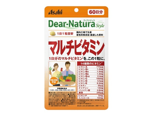 Asahi Dear Natura Мультивитамины / 60 табл./ 60 дней