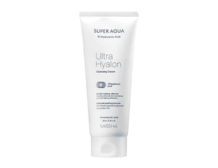 Очищающий крем с гиалуроновой кислотой Missha Super Aqua Ultra Hyalron Cleansing Cream  200мл
