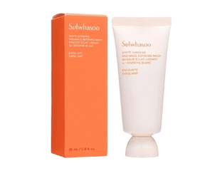 Очищающая маска с белым женьшенем (35мл)SULWHASOO WHITE GINSENG RADIANCE REFINING MASK