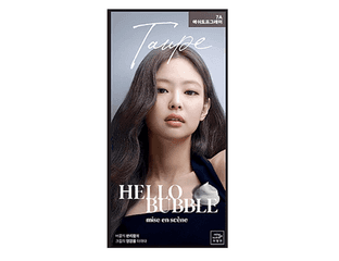 Краска-пенка для волос Mise en Scene Salon Hello Bubble 7A TAUPE 240g