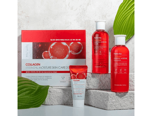 Набор увлажняющих средств с коллагеном для лица FarmStay Collagen Essential Moisture Skin Care 3 Set