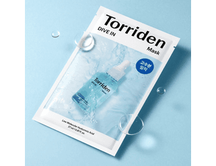 Тканевая маска для глубокого увлажнения Torriden DIVE IN Low Molecular Hyaluronic Acid Mask 27 мл