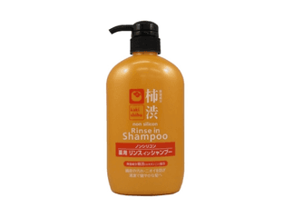 Kumano "Kakishibu Rinse in Shampoo" Шампунь-кондиционер для волос, с экстрактом хурмы, 600 мл.