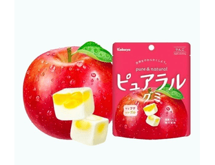 Мармелад со вкусом яблока Kabaya Pureral, 58 гр