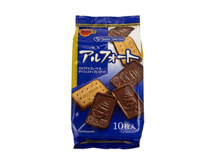 Печенье Bourbon Alfort Milk Chocolate & Digestive Biscuit (10 шт, 97 г)