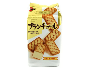 Печенье Bourbon Blancheur White Choco Cookie (12 шт, 86 г)