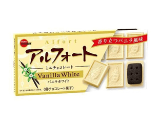 Печенье в белом шоколаде Bourbon Alfort Vanilla White (12 шт, 60 г)