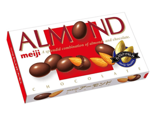 MEIJI Almond Chocolate миндаль в шоколаде, 88 гр