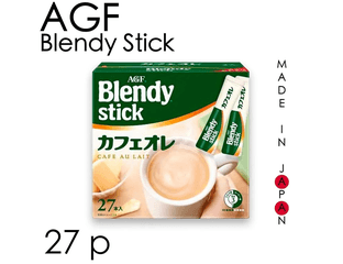 AGF Blendy Стик - Cafe Au Lait Растворимый кофе 3-в-1 с мягким вкусом 12г x 27 шт