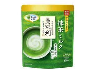 Японский чай Матча молочный мягкий вкус КАТАОКА Tsujiri matcha milk (200 гр)