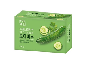 Огуречное мыло для умывания Mukunghwa Moisture Cucumber Soap