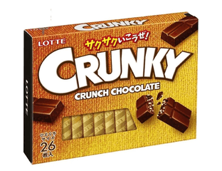Lotte Японский Шоколад Crunky хрустящий Экселент