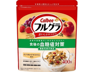 Хлопья для завтрака Гранола Calbee Frugra 400гр