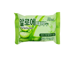 Туалетное пилинг-мыло с алоэ Aleumi Aloe Peeling Soap (150 гр)