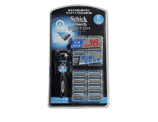 Бритвенный станок Schick Hydro 5 Custom + 16 сменных картриджей