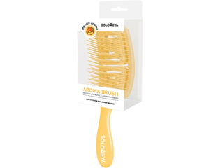 Расческа-гребень для волос с ароматом манго SOLOMEYA Aroma Detangling Hair Comb Mango (1 шт)
