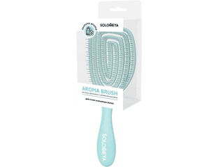 Расческа для сухих и влажных волос с ароматом жасмина SOLOMEYA Wet Detangler Brush Oval Jasmine (1 шт)