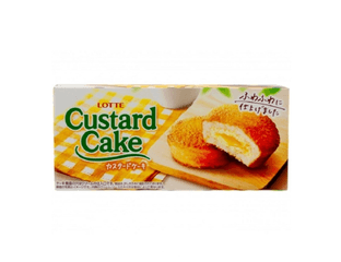 Пирожное Custard Cake Lotte, 162 гр
