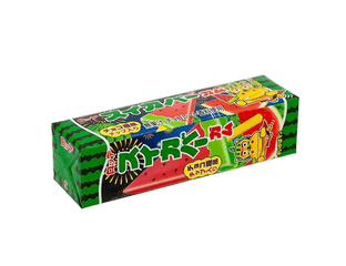 Жевательная резинка со вкусом арбуза Lotte Watermelon Bar (26.1 г)