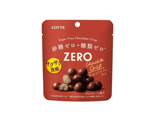 Lotte Zero Sugar Free Chocolate Crisp шоколадное драже без сахара 28 гр