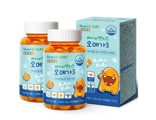 Детский комплекс с Омега-3 Nutri D-Day Kids Baby & Kids Omega-3 (45 капсул)